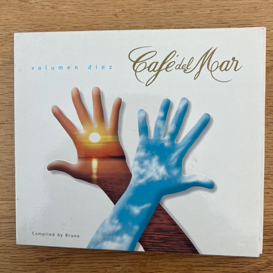 Various - Café Del Mar Volumen Diez / CD - 1. Spain-Press. 2003 - (M-/M-)
