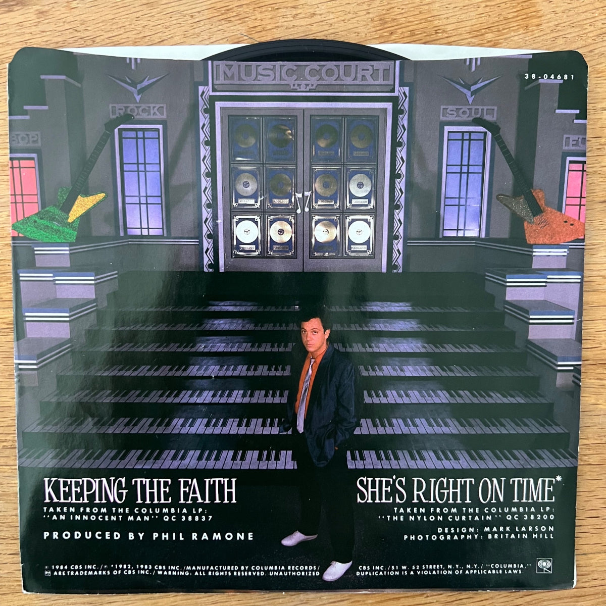 Billy Joel - Keeping The Faith / 1. US-Press. 1984 - (M-/M-)