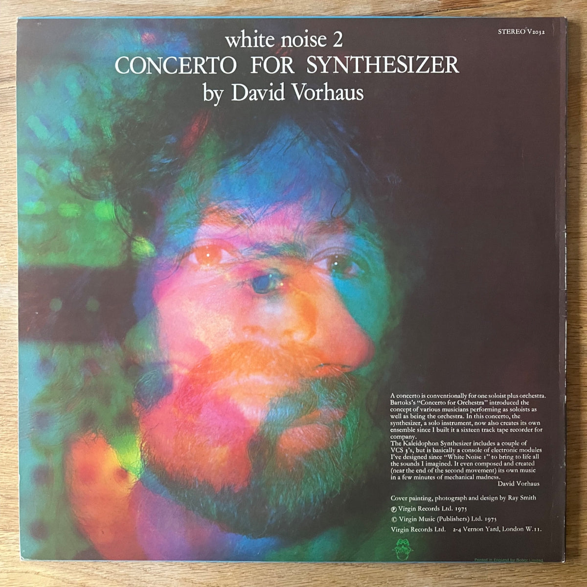White Noise 2 - Concerto For Synthesizer / 1. UK-Press. 1975 - (M-/M-)
