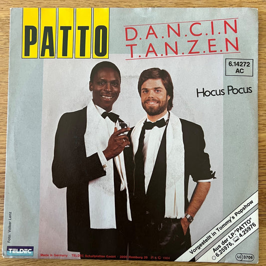 Patto - D.A.N.C.I.N. , T.A.N.Z.E.N. / 1. D-Press. 1984 - (M-/VG++)