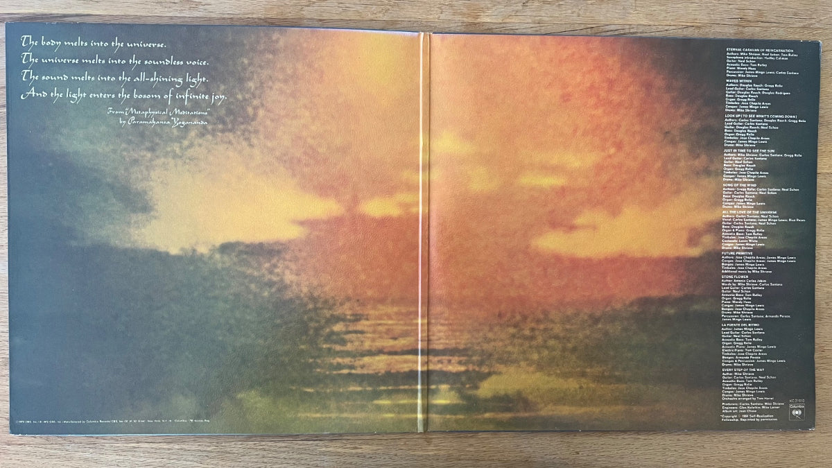 Santana - Caravanserai / 1. US-Press. 1972 - (M-/VG++)