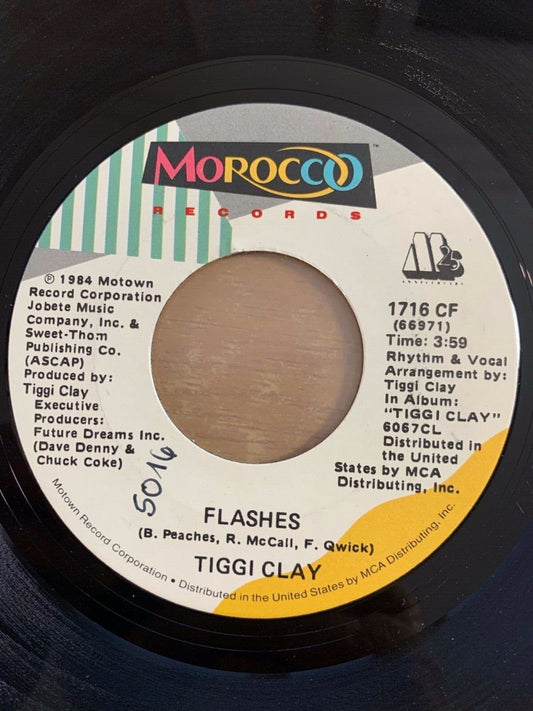 Tiggi Clay - Flashes / 1. US-Press. 1984 - (M-/Neutral)