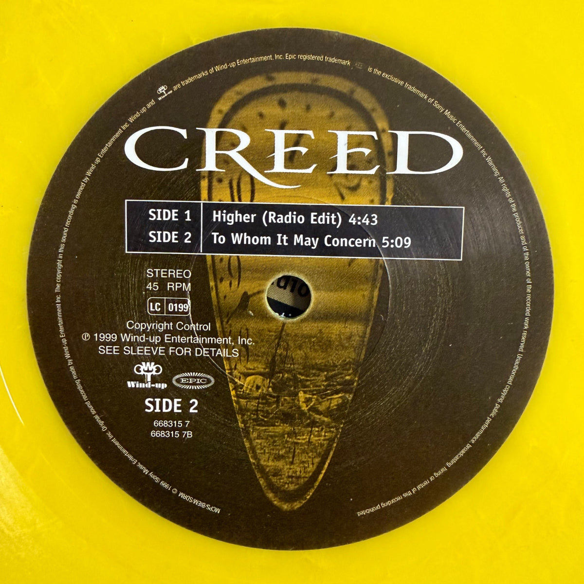 Creed - Higher / 1. UK-Press. 1999 - (M-/M-)