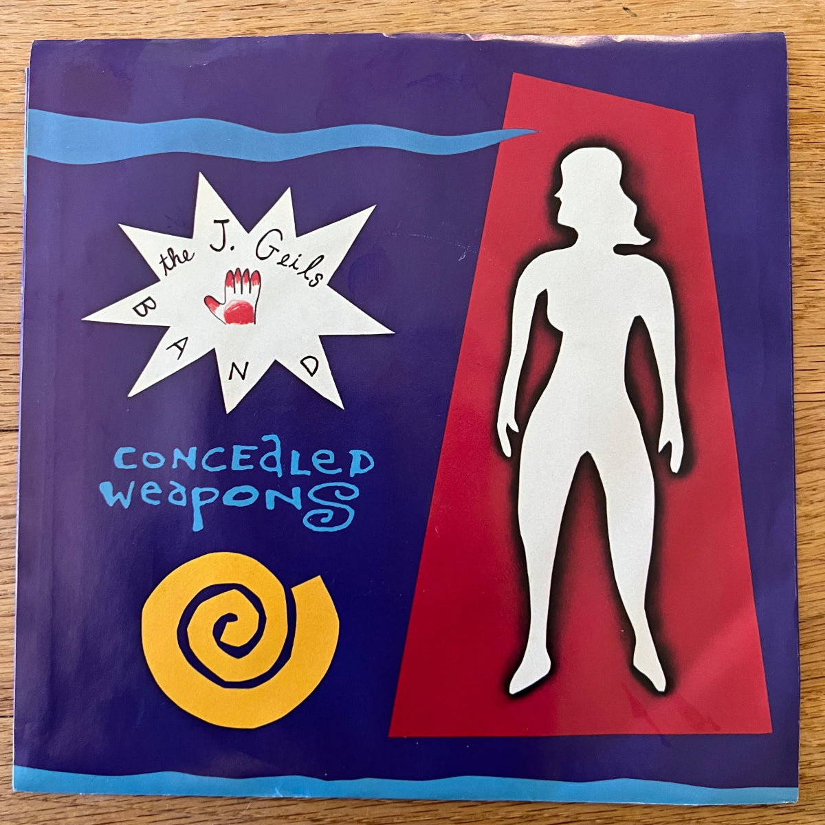 J. Geils Band - Concealed Weapons / 1. US-Press. 1984 - (M-/VG++)