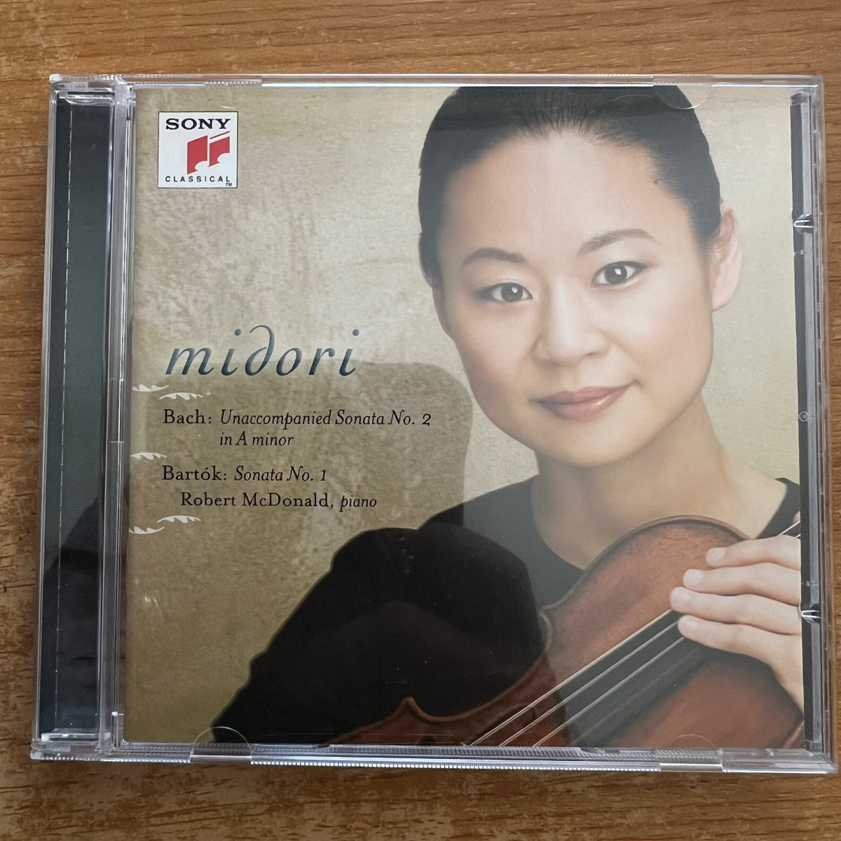 Midori Seiler - Bach Und Bartók Sonatas / CD - 1. EU-Press. 2007 - (M-/M-)