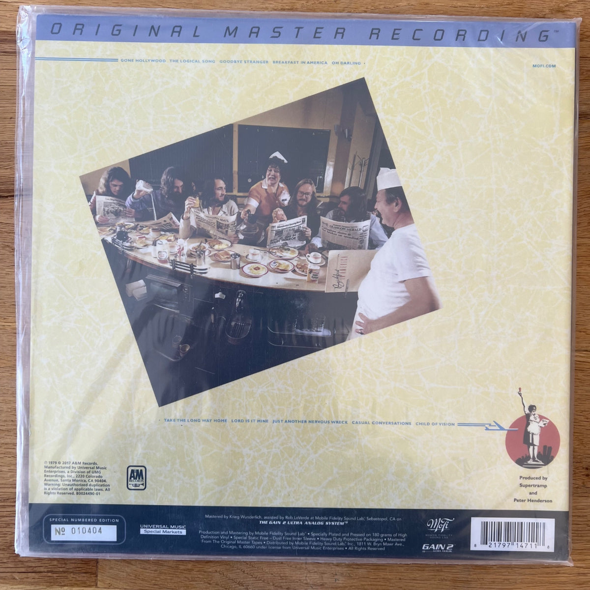 Supertramp - Breakfast In America / Audiophile MFSL 2018 - (Mint & Sealed)