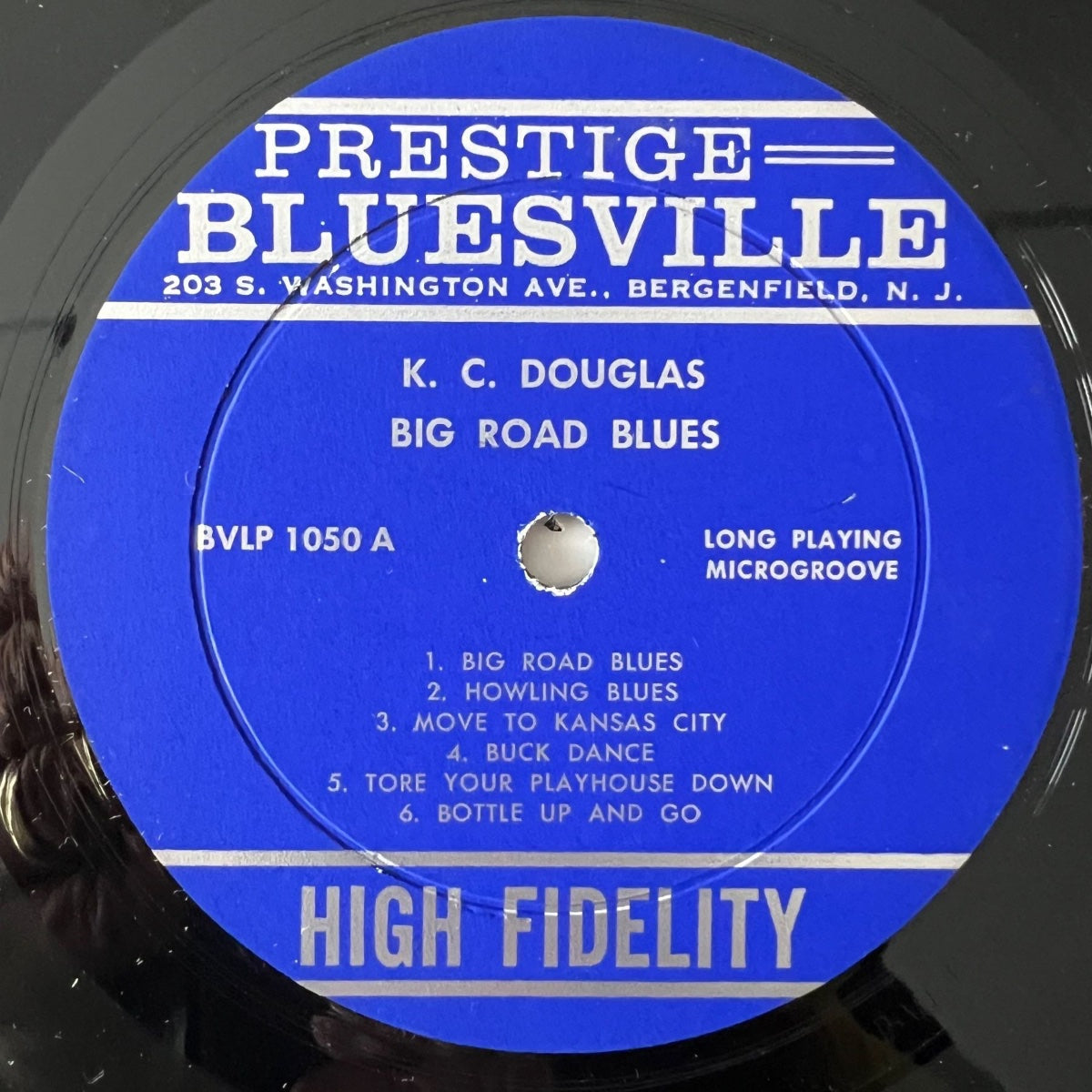 KC Douglas - Big Road Blues / 2nd US Press. 196? - (VG++/VG+)