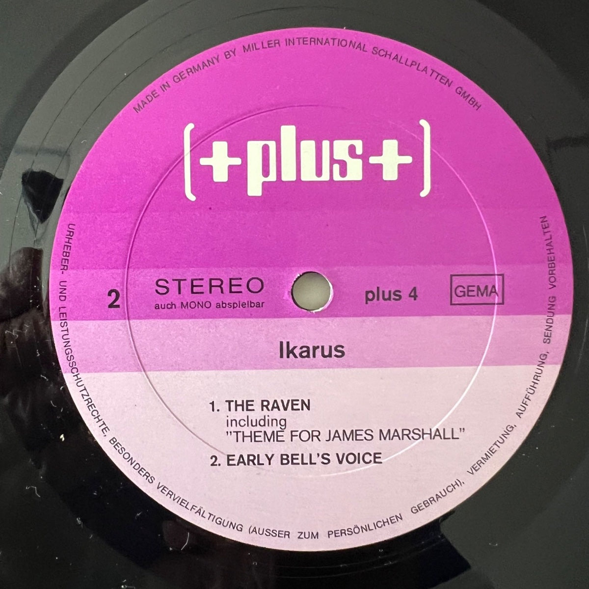 Ikarus - Same / 1. D-Press. 1971 - (M-/VG++)
