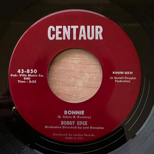 Bobby Edge - Bonnie / 1. US-Press. 1959 - (VG+/Neutral)