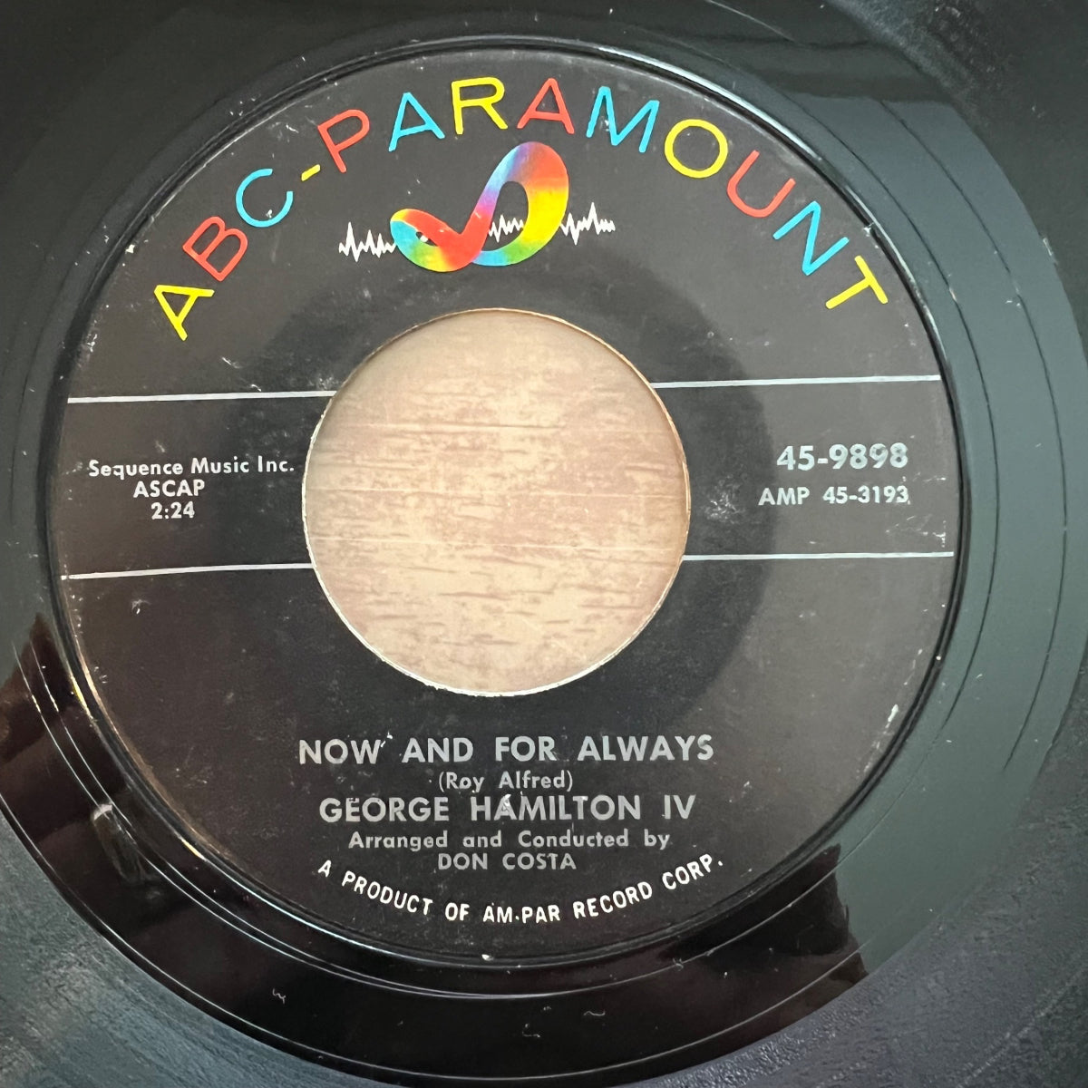 George Hamilton IV - Now And For Always / 1. US-Press. 1958 - (VG+/Neutral)