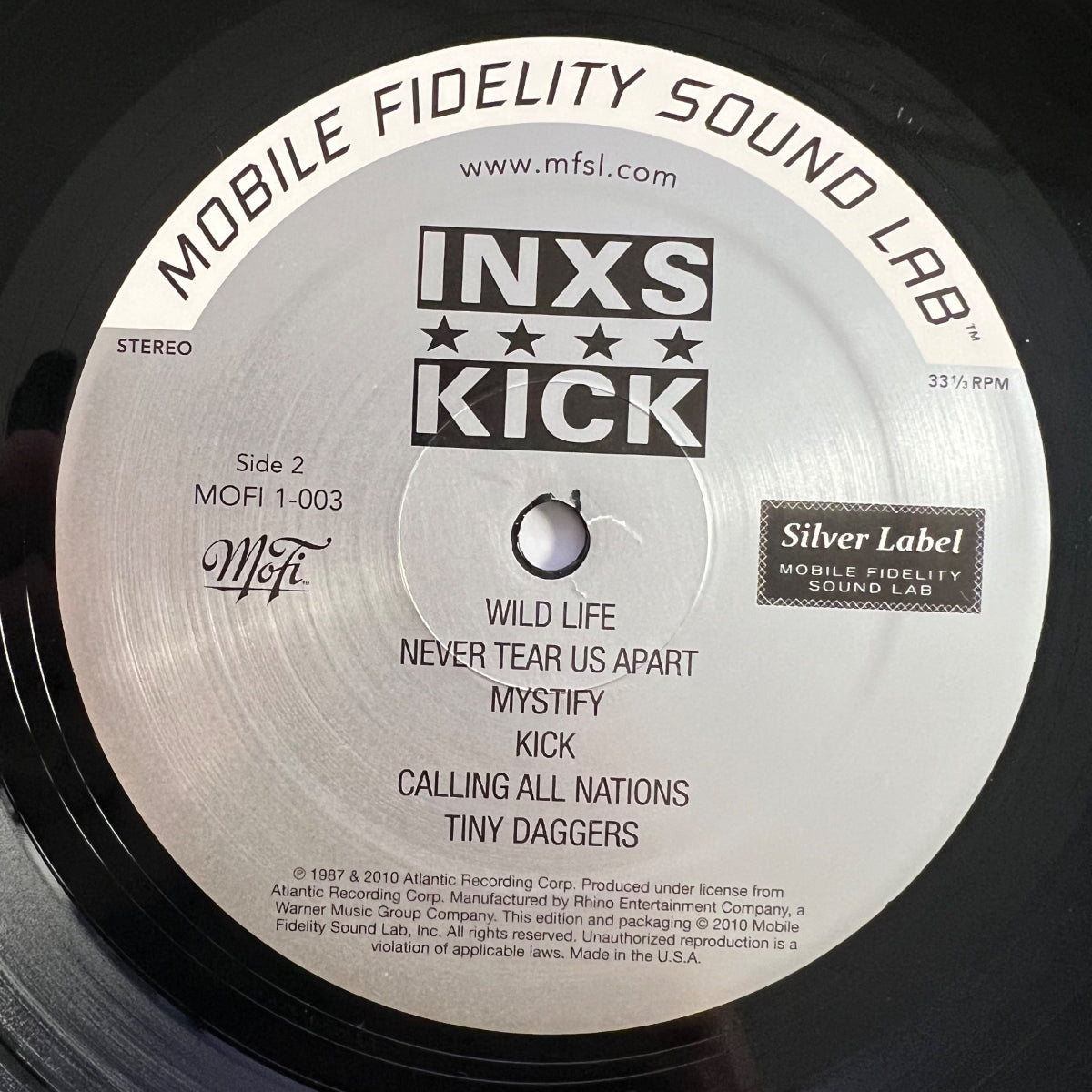 INXS - Kick / Audiophile MFSL 2011 - (M-/Mint)