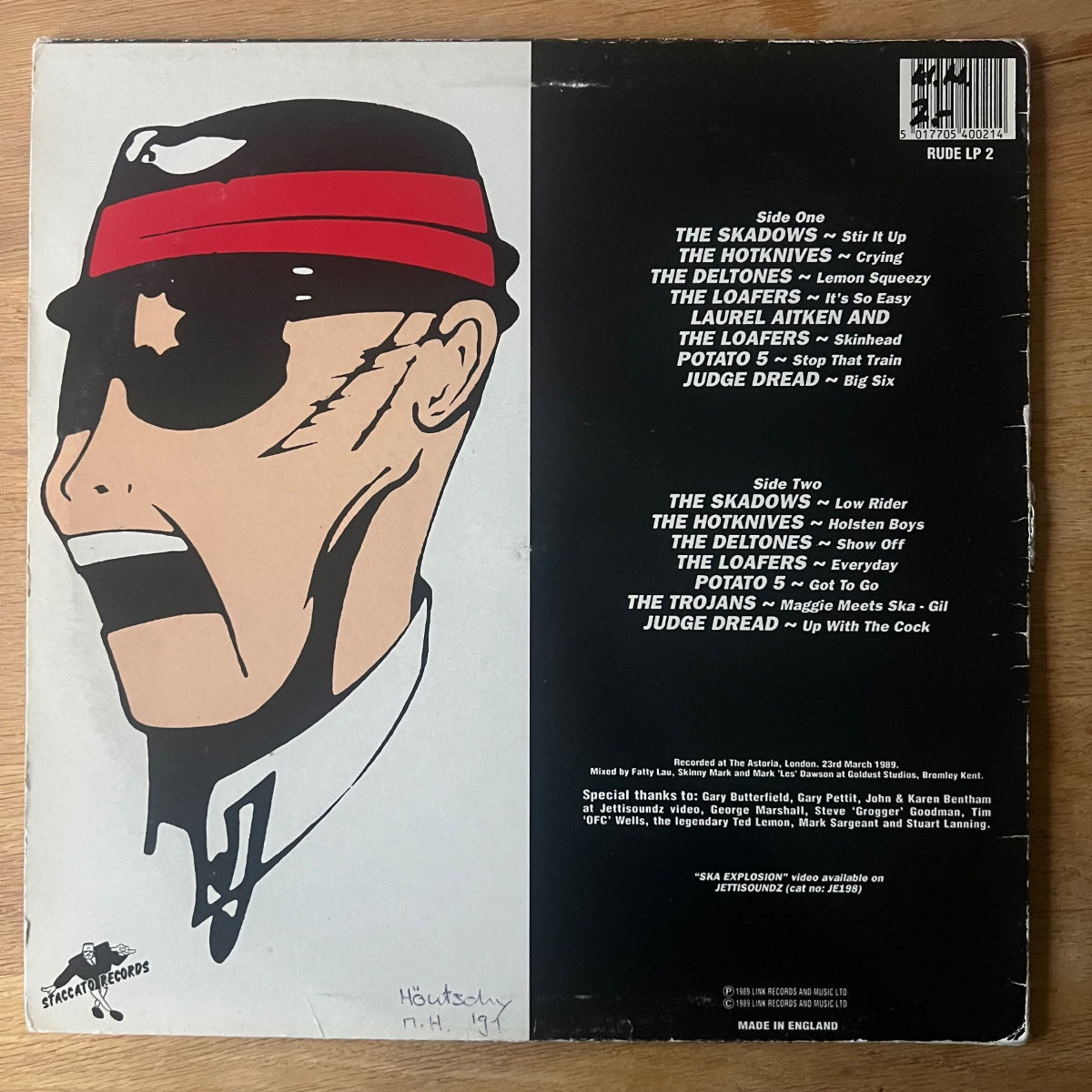 Various - Ska Explosion / 1st UK Pressing. 1989 - (VG+/VG+)