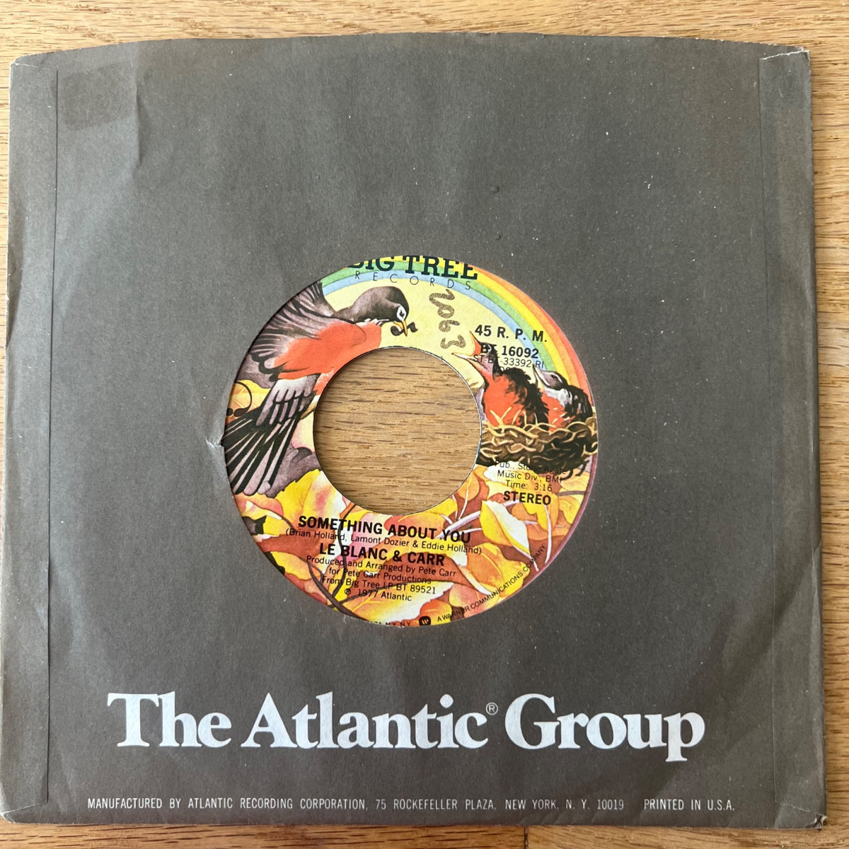 LeBlanc & Carr - Something About You / 1. US-Press. 1977 - (M-/VG++)