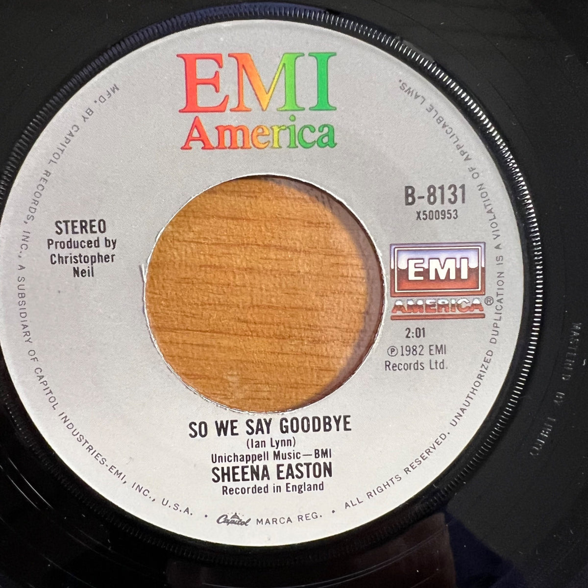 Sheena Easton - Machinery / 1. US-Press. 1982 - TOP