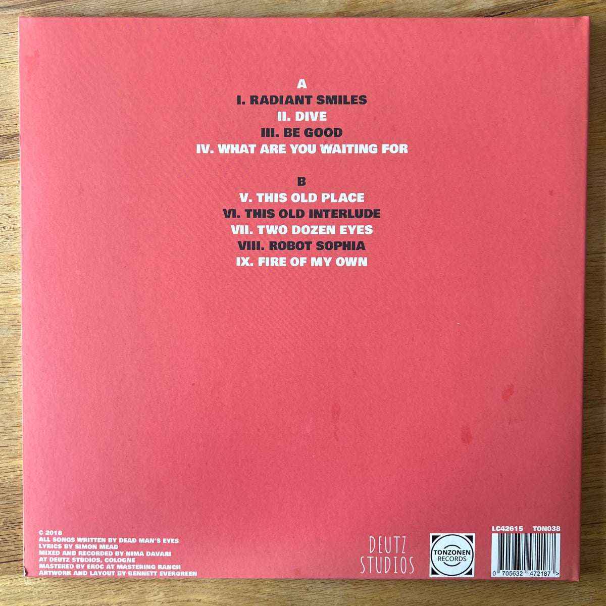 Dead Man's Eyes - Words Of Prey / 1. D-Press. 2018 - (M-/M-)