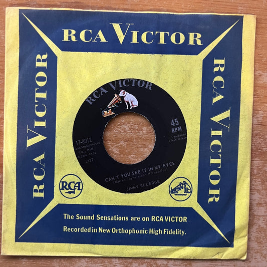 Jimmy Elledge - Can't You See It In My Eyes / 1. US-Press. 1962 - (VG++/VG++)