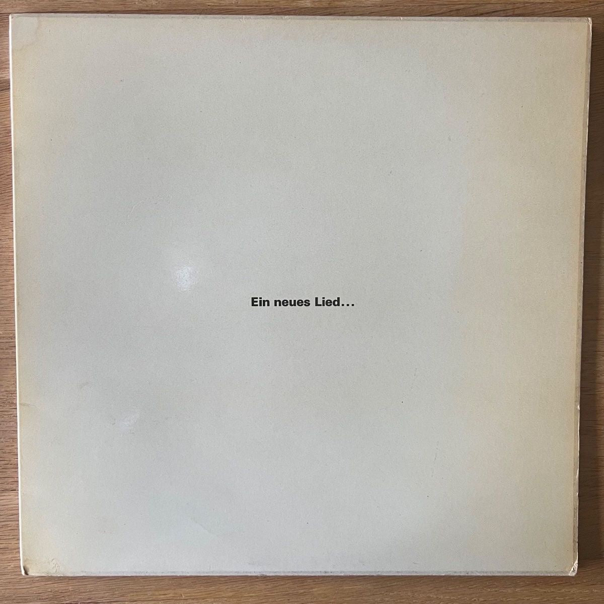 Lyrik Und Musik - Ein Neues Lied... Heinrich Heine / 1. Swiss-Press. 1974 - (VG++/VG++)