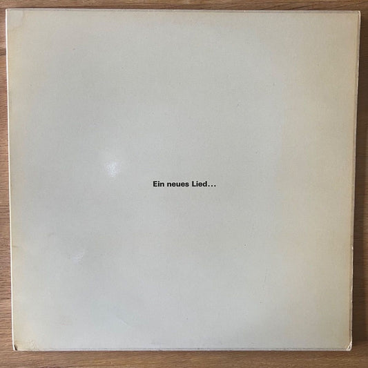 Poetry And Music - A New Song... Heinrich Heine / 1. Swiss-Press. 1974 - (VG++/VG++)