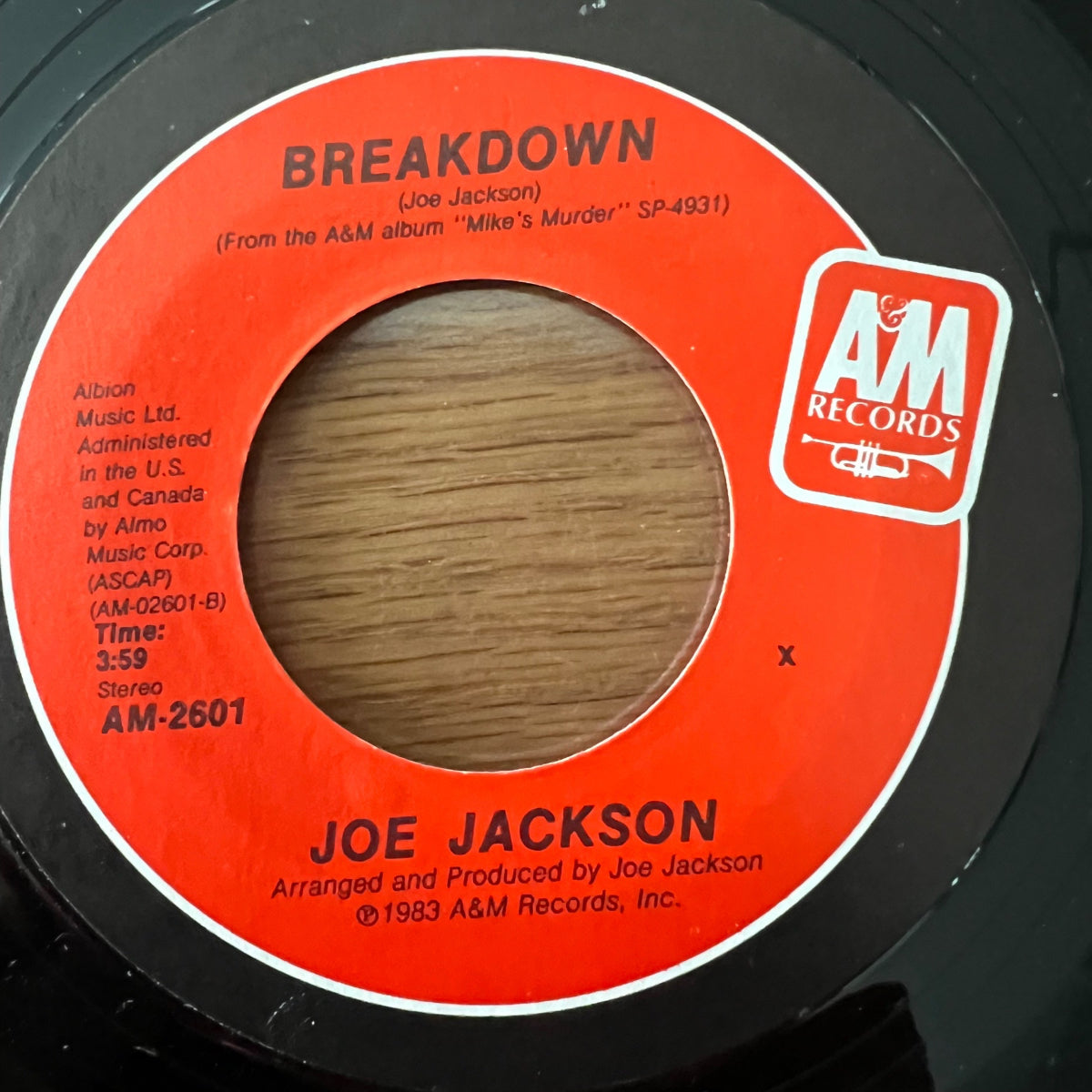 Joe Jackson - Memphis / 1. US-Press. 1983 - (M-/M-)