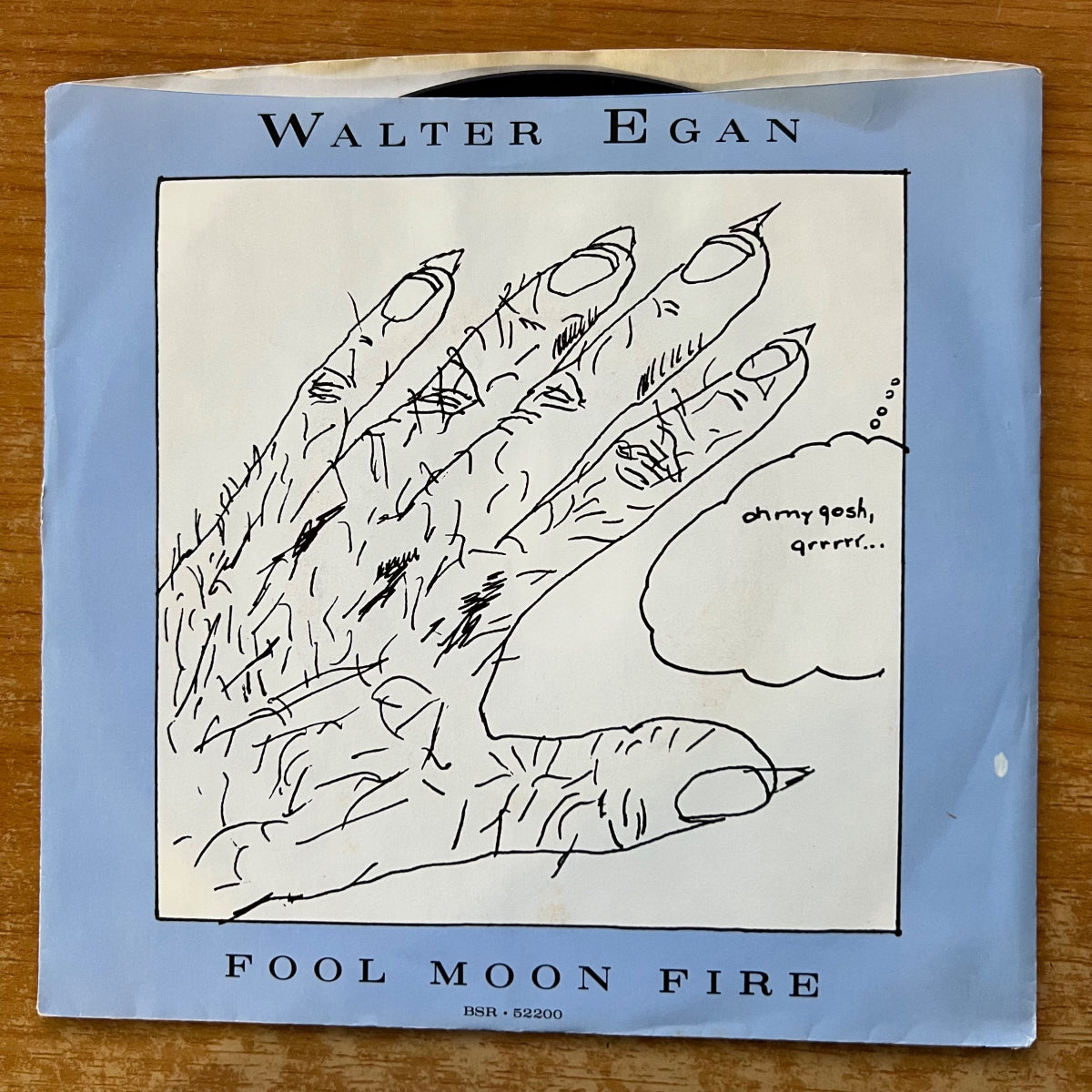 Walter Egan - Fool Moon Fire / 1. US-Press. 1983 - (M-/VG++)