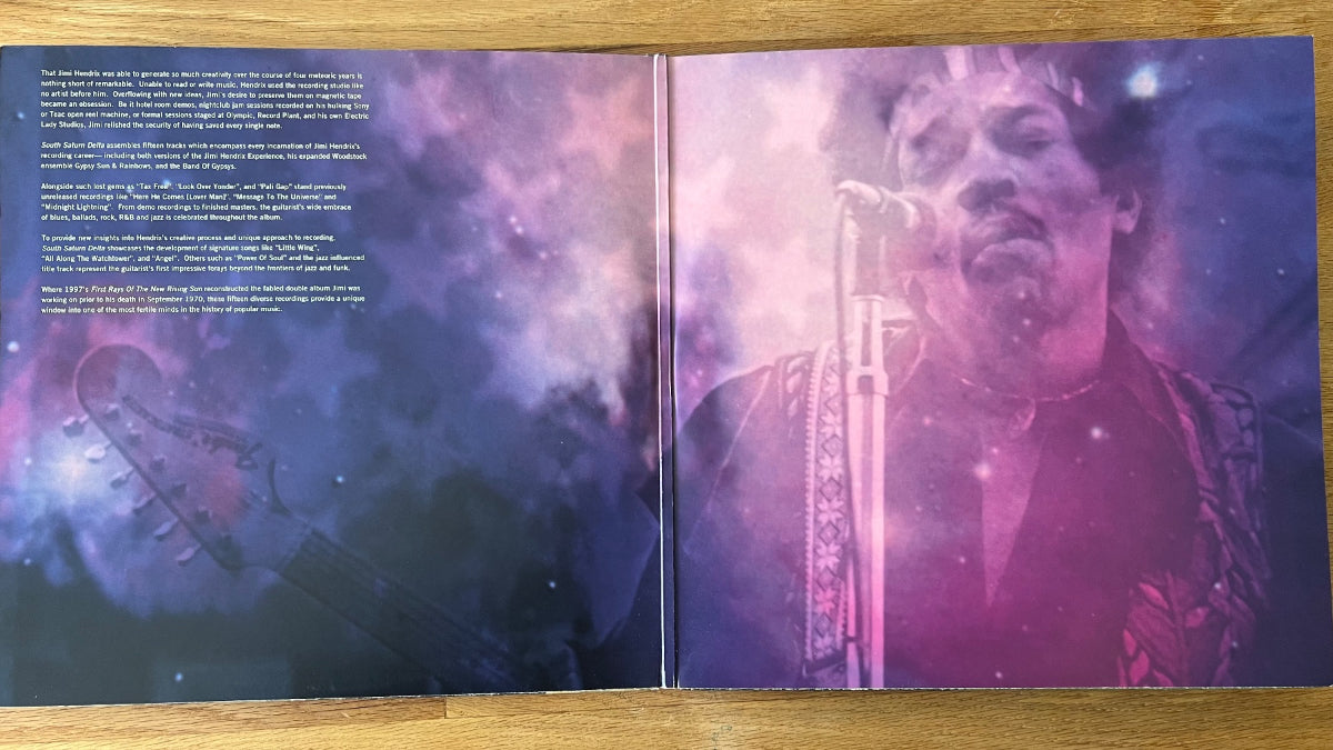 Jimi Hendrix - South Saturn Delta / 2 LP - 1. US-Press. 1997 - (Mint/Mint)