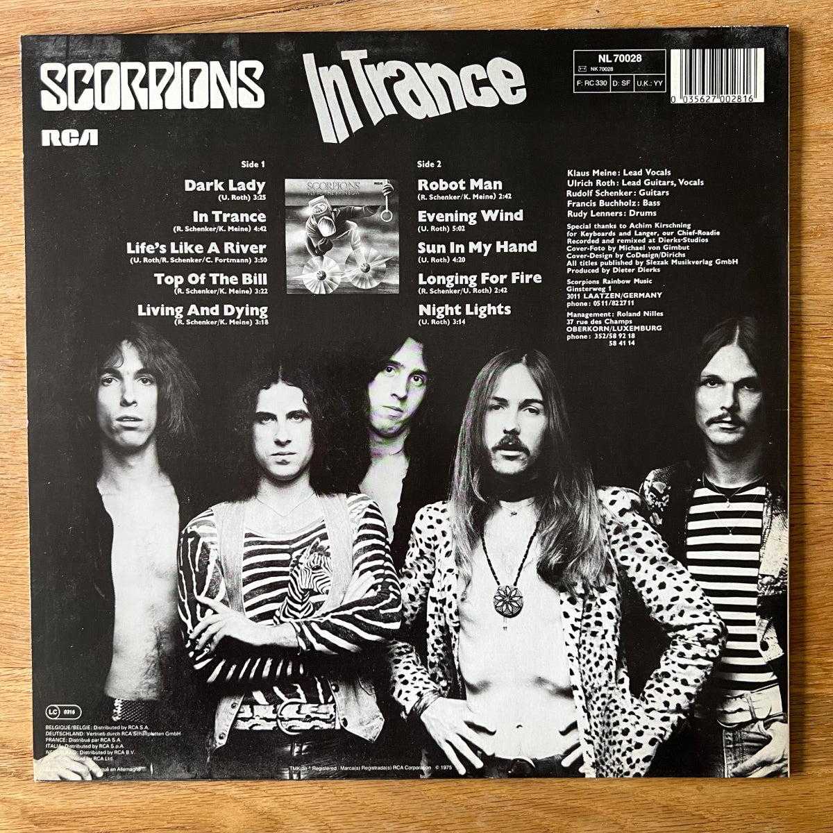 Scorpions - In Trance / D-Press. 1983 - (M-/M-)