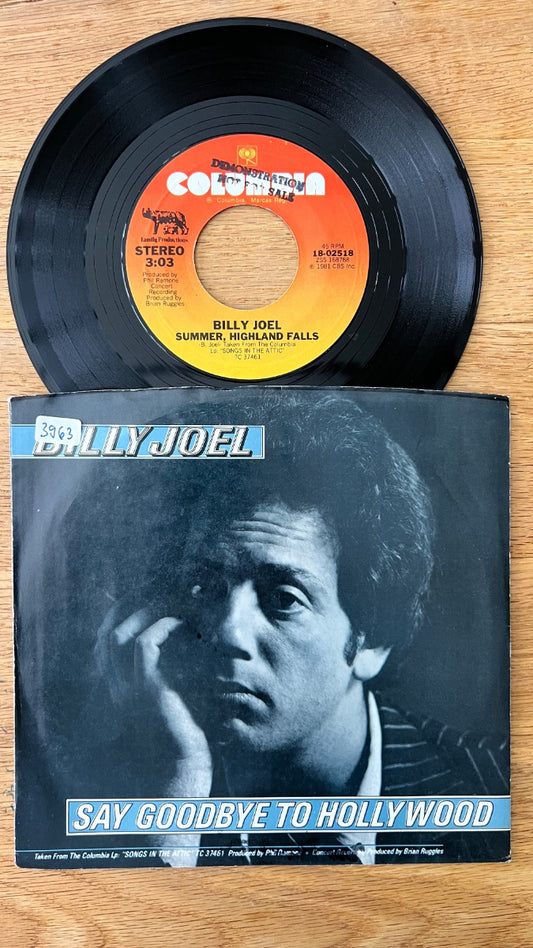 Billy Joel - Say Goodbye To Hollywood / 1. US-Press. 1981 - (M-/VG++)