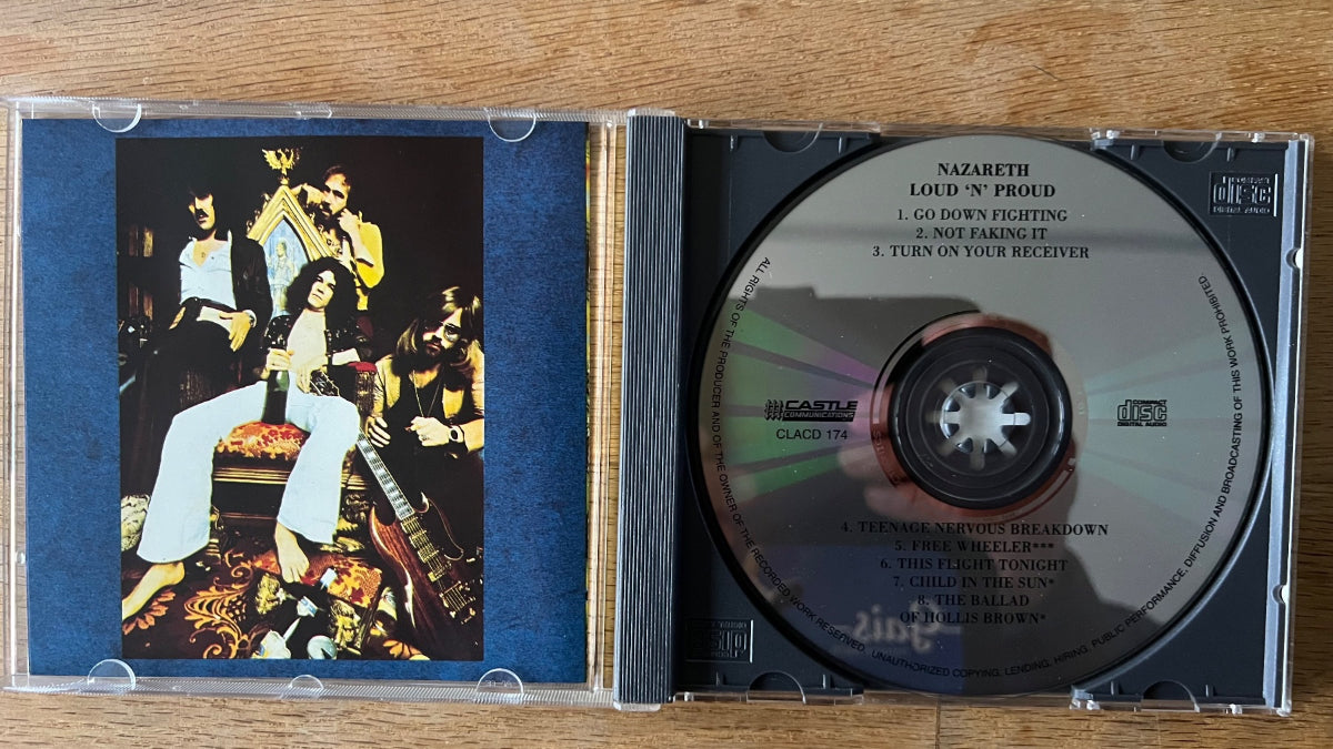 Nazareth - Loud 'N' Proud / CD - 1ère édition européenne. 1989 - (M-/M-)