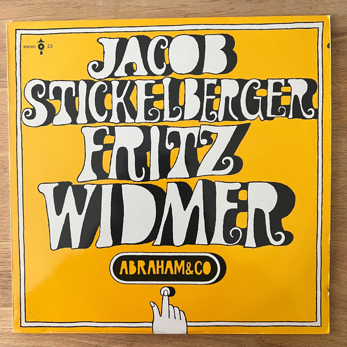 Jacob Stickelberger, Fritz Widmer -. Abraham & Co / 1. Swiss-Press. 1977 - (M-/VG++)