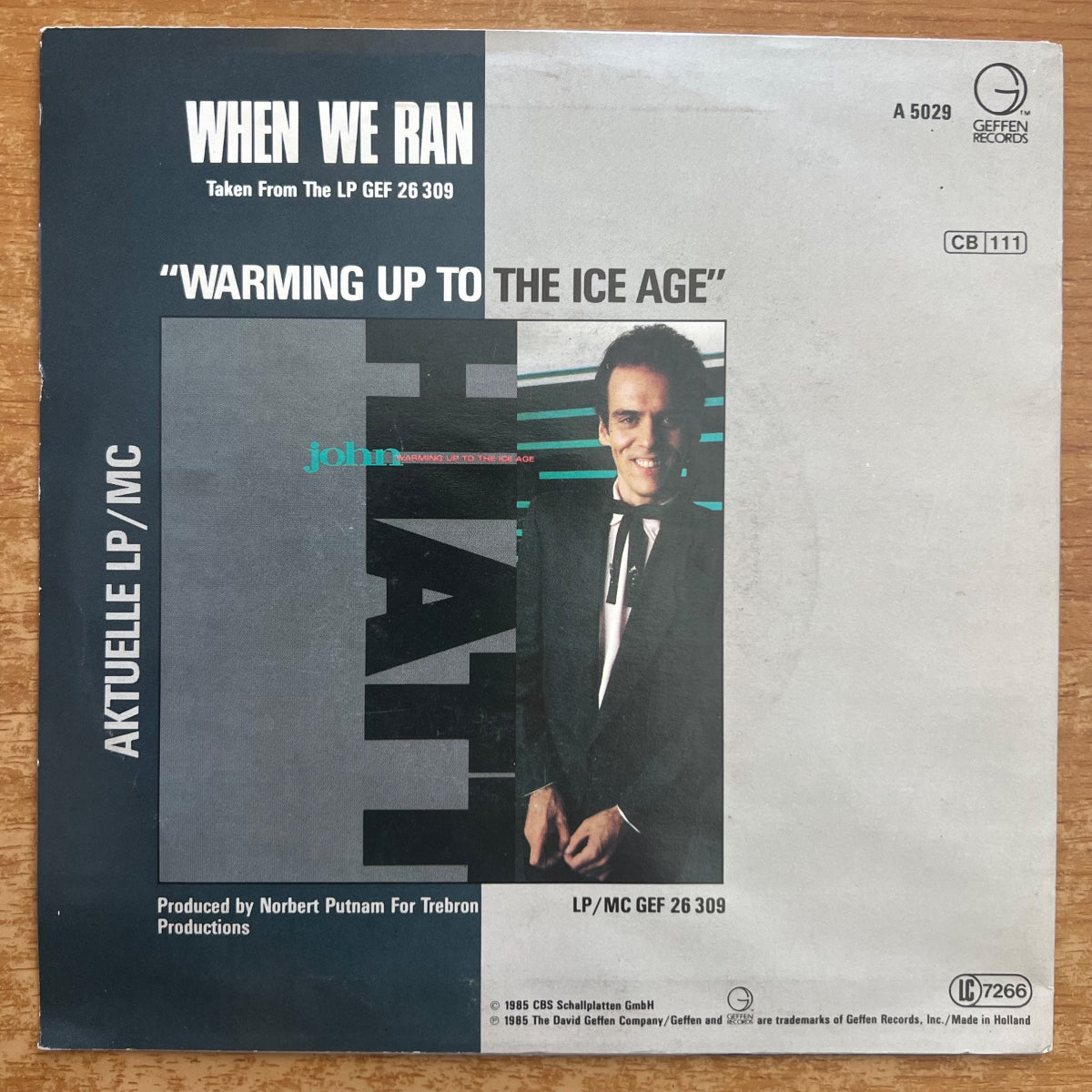John Hiatt - When We Ran / 1. D-Press. 1985 - (M-/VG++)