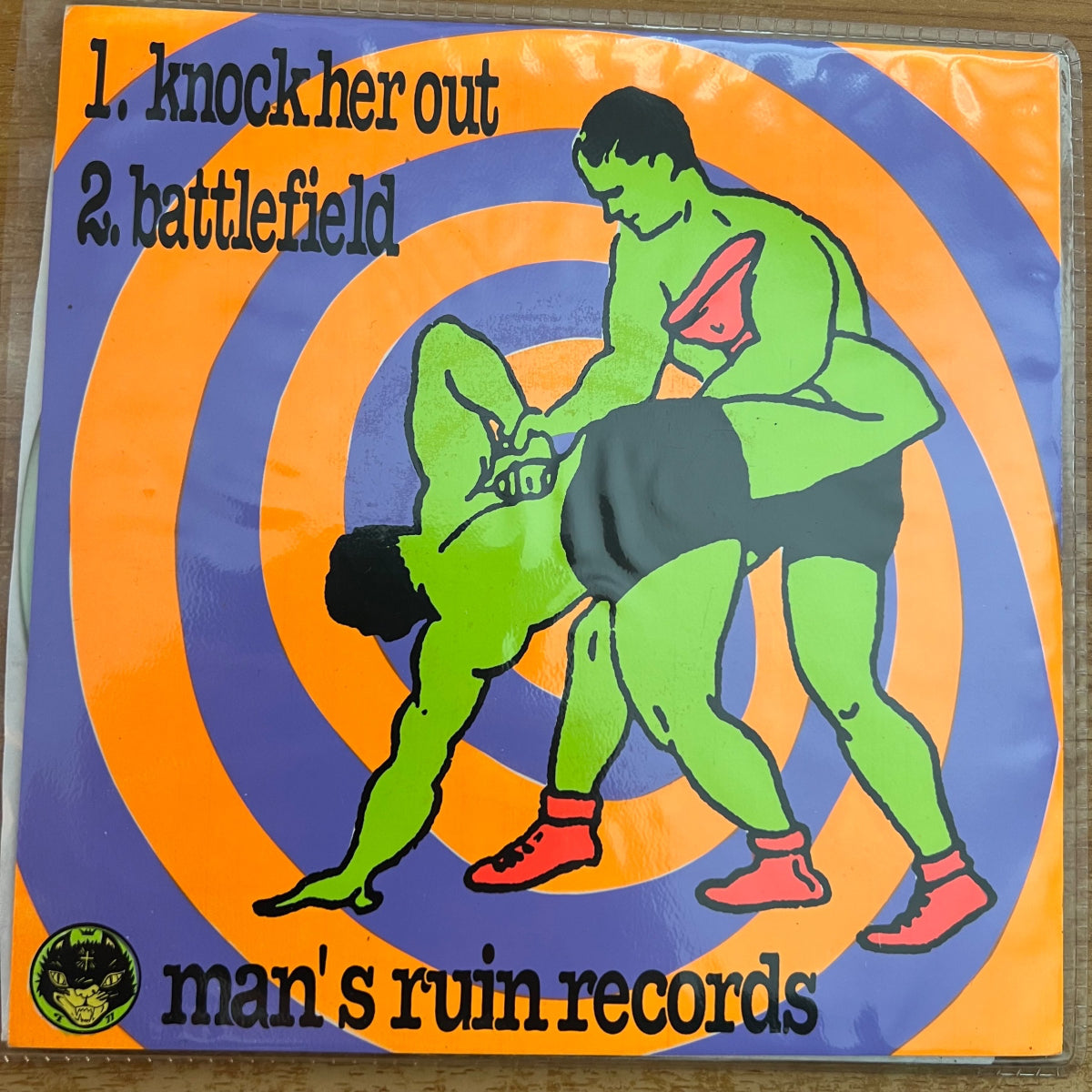 Hammerlock - Knock Her Out / 1. US-Press. 1996 - Clear Vinyl - (M-/M-)