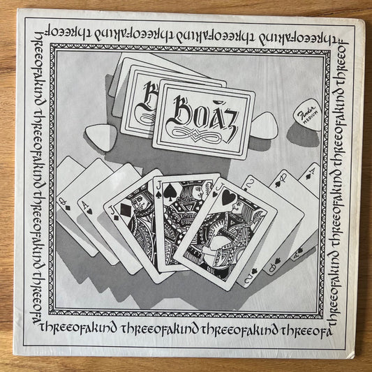 Boaz - Three Of A Kind / 1re édition américaine. 1978 - (M-/VG++)