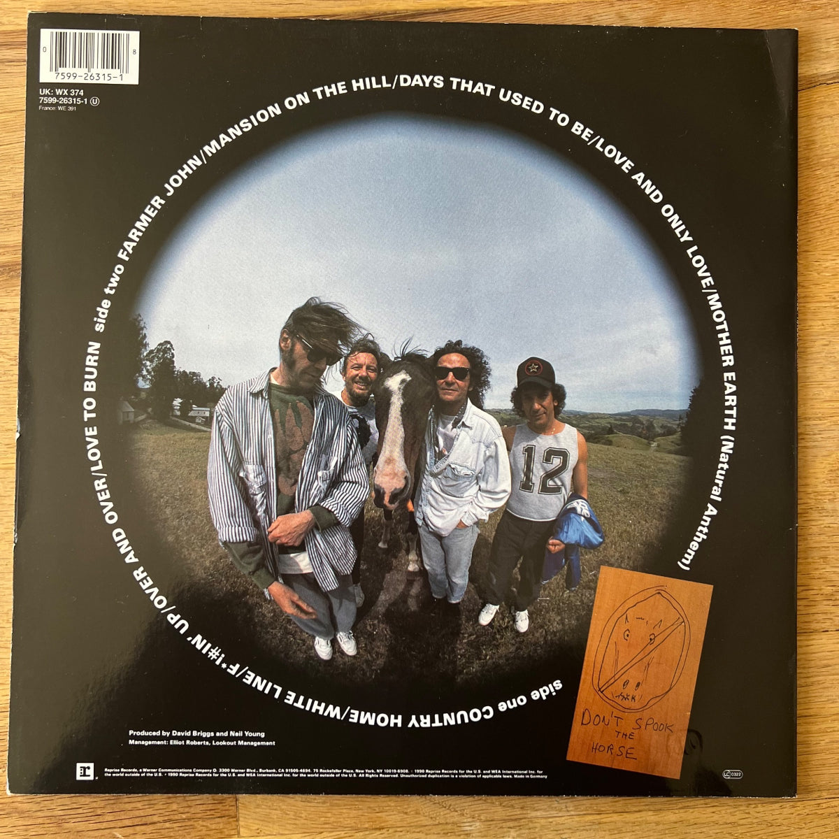 Neil Young & Crazy Horse - Ragged Glory / 1. EU-Press. 1990 - (M-/M-)