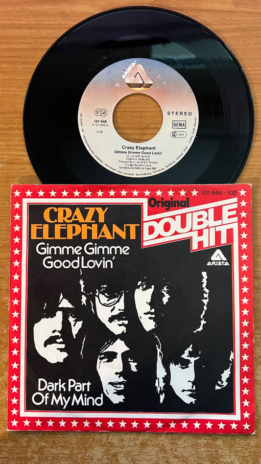 Crazy Elephant - Gimme Gimme Good Lovin' / D-Press. 1980 - (VG++/VG++)