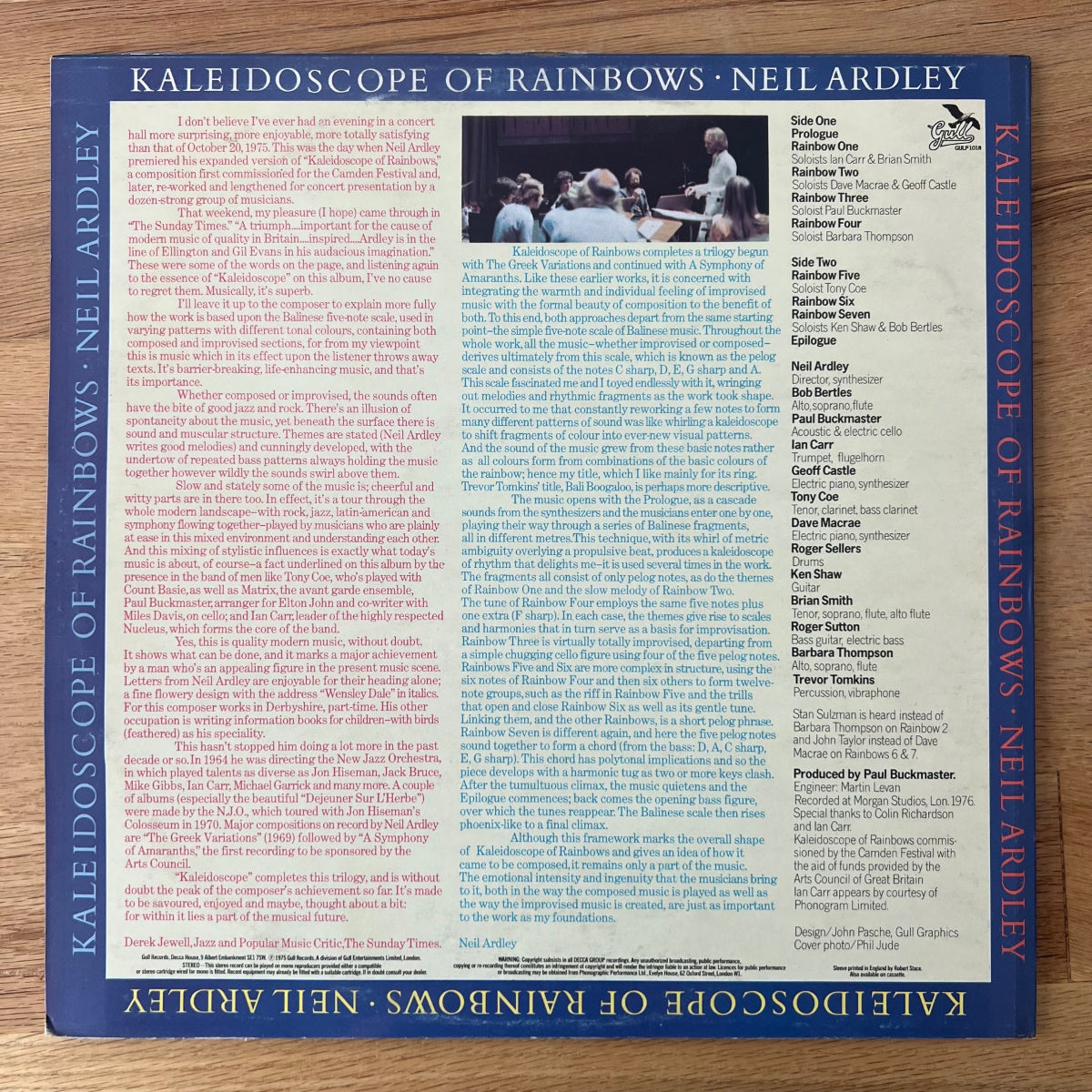 Neil Ardley - Kaleidoscope Of Rainbows / 1. UK-Press. 1976 - (M-/VG++)