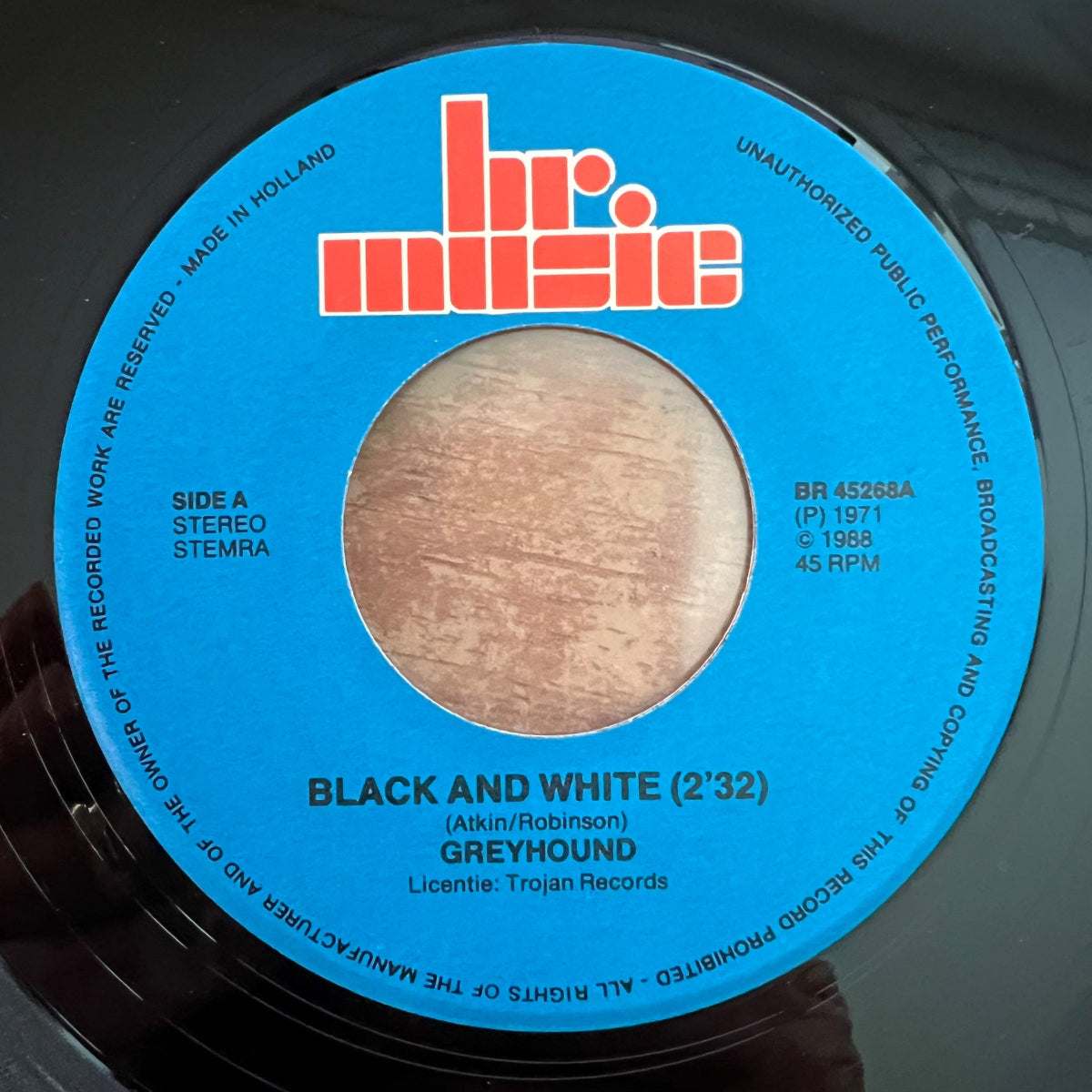 Greyhound - Black And White / NL-Press. 1988 - (M-/VG++)