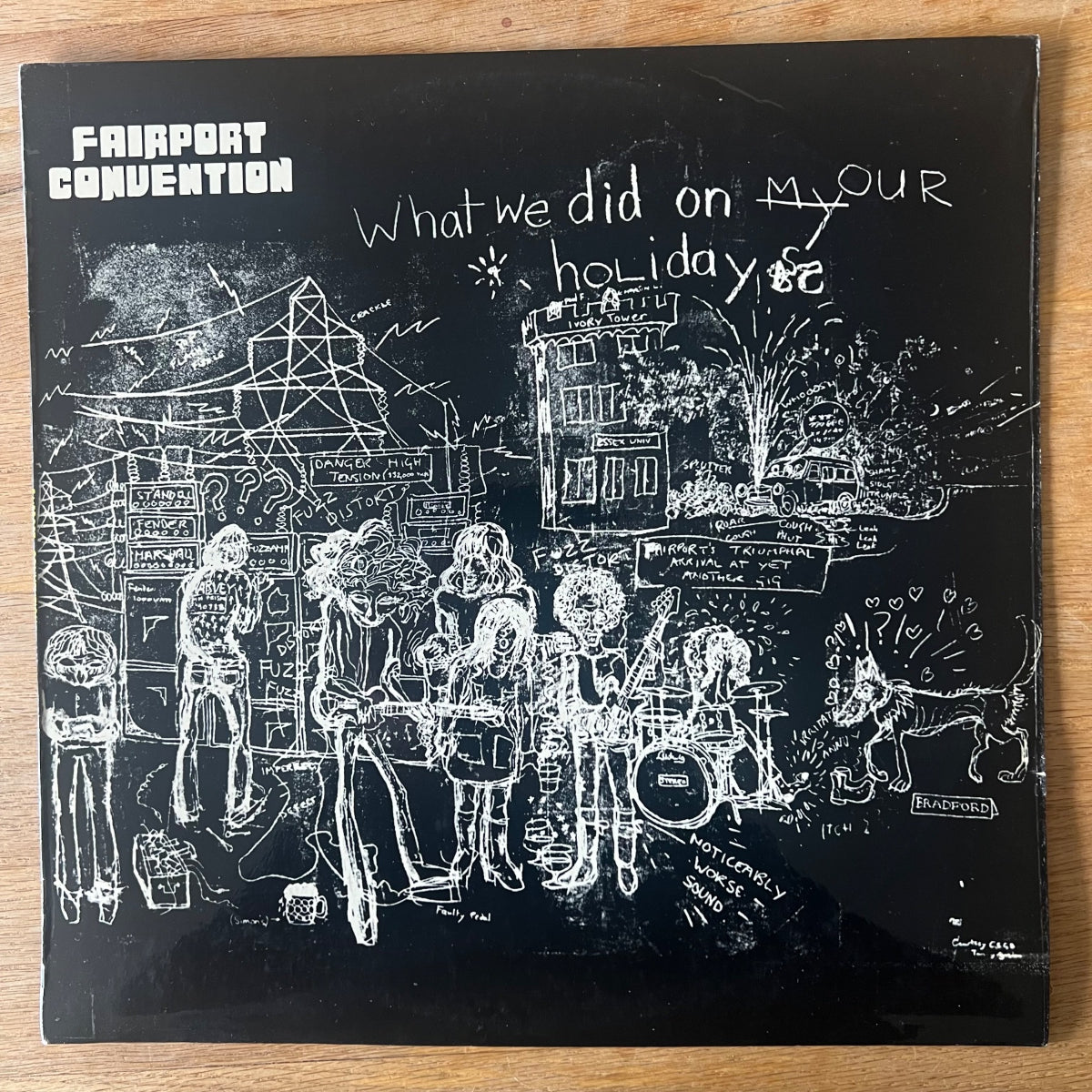 Fairport Convention - What We Did On Our Holidays / 1. UK-Press. 1968 - (M-/VG+)