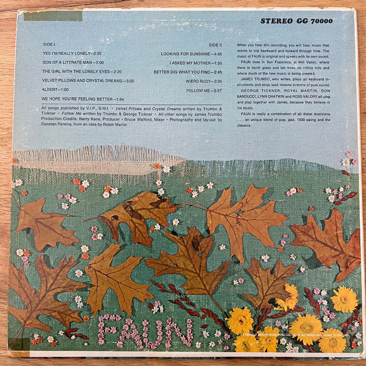 Faun - Same / 1. US-Press. 1970 - Promo Copy - (M-/VG+)