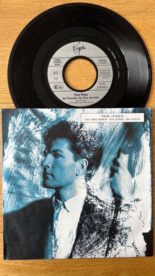 Tim Finn - No Thunder, No Fire, No Rain / 1. EU-Press. 1986 - (M-/M-)
