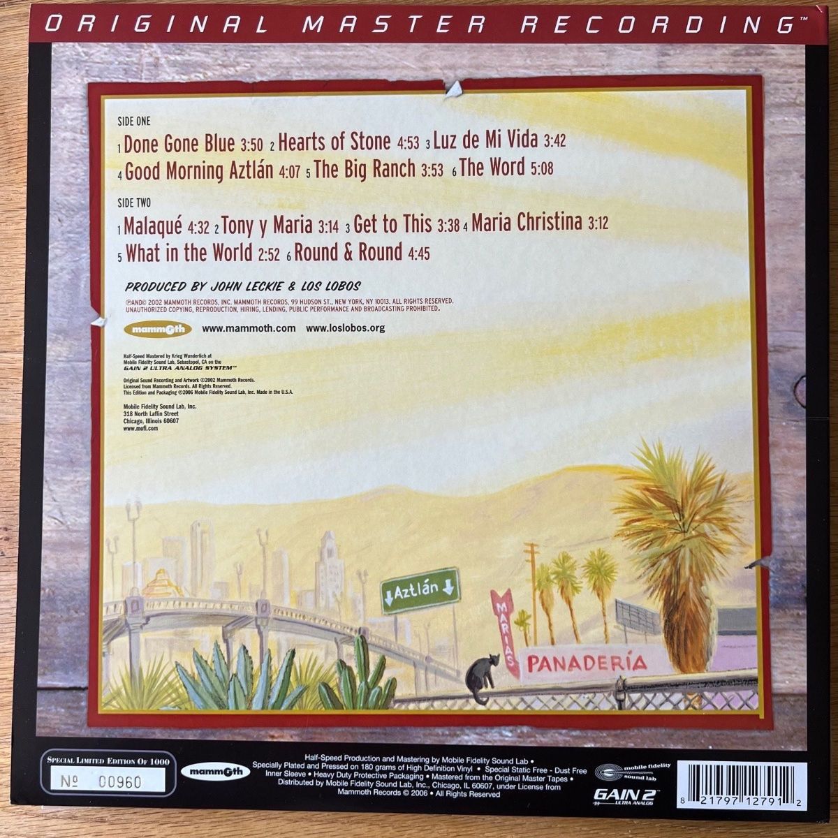 Los Lobos - Good Morning Aztlan / Audiophile MFSL 2006 - (M-/M-)
