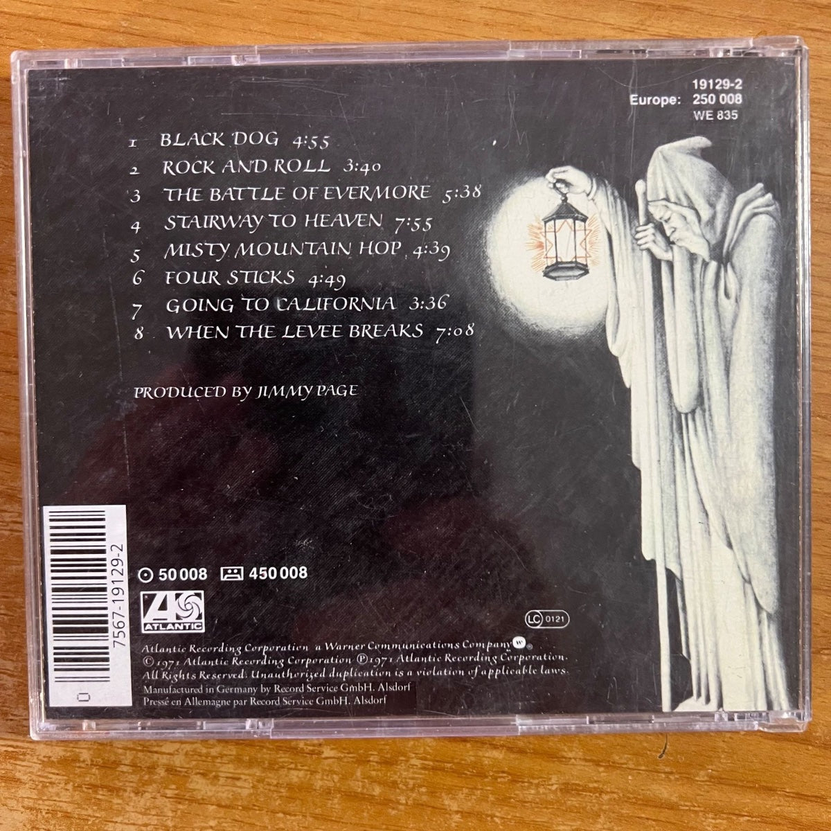 Led Zeppelin - Untitled / CD - D-Press. 1987 - (VG++/M-)