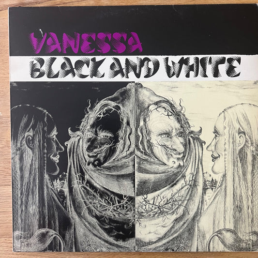 Vanessa - Black And White / 1. Norway Press. 1976 - (M-/VG++)