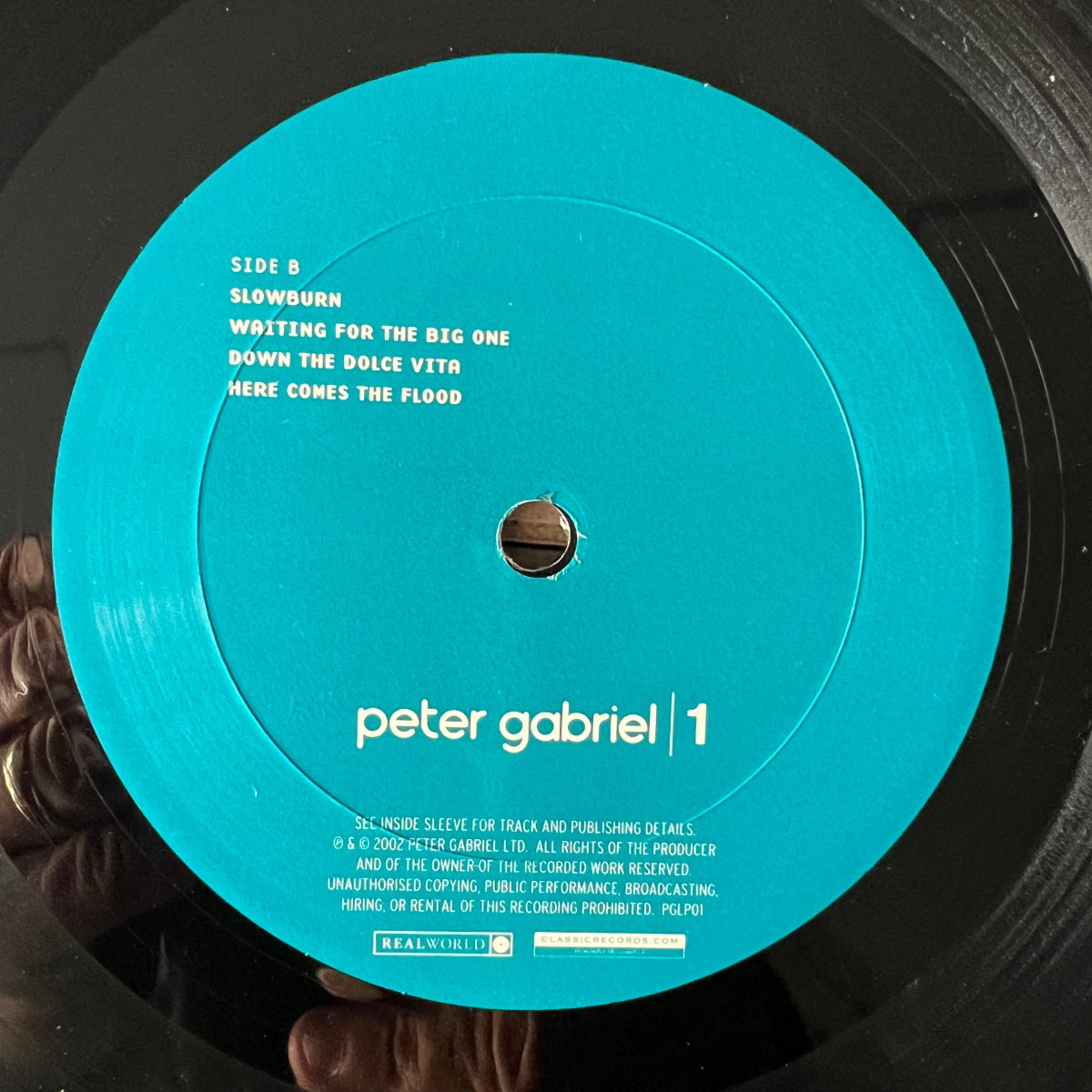 Peter Gabriel - Same / US-Press. 2002 - Audiophile Press. - (M-/M-)