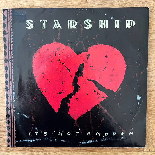 Starship - It's Not Enough / 1. US-Press. 1989 - (M-/M-)
