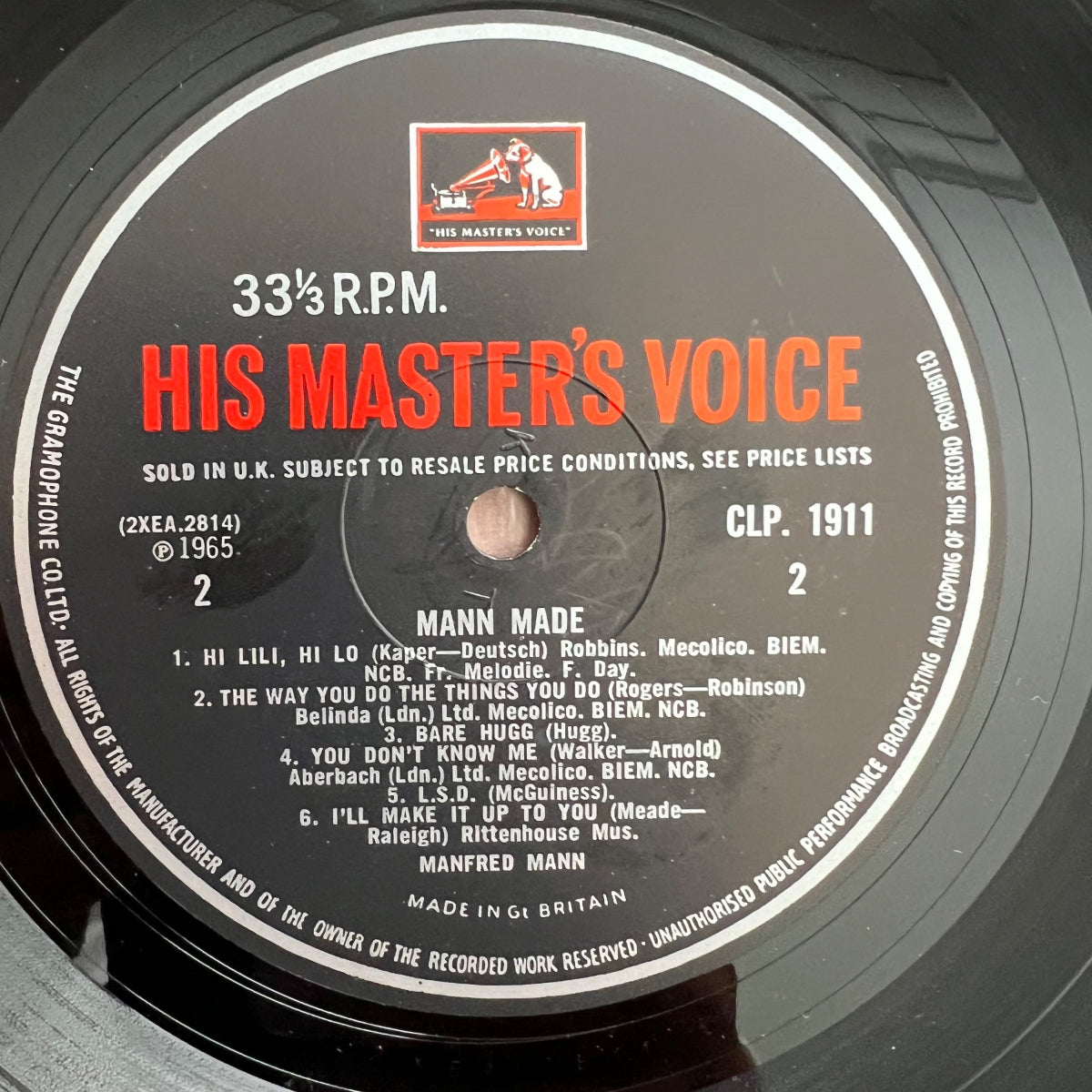 Manfred Mann - Mann Made / 1. UK-Press. 1965 - Mono - (M-/VG++)