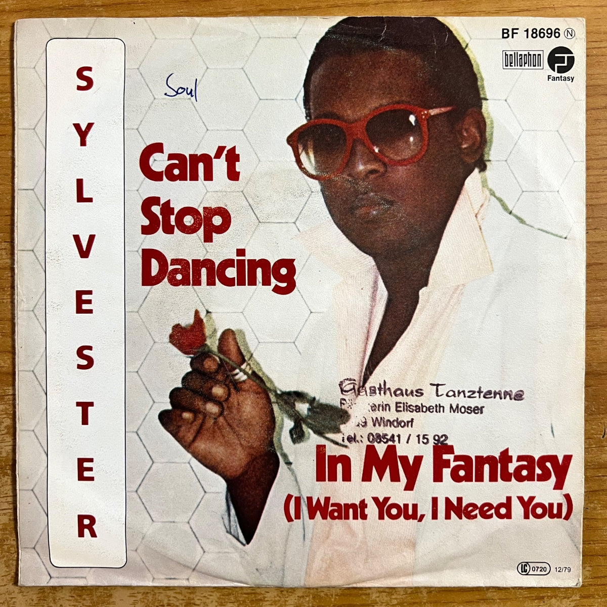 Sylvester - Can't StopDancing / 1. D-Press. 1979 - (VG+/VG+)