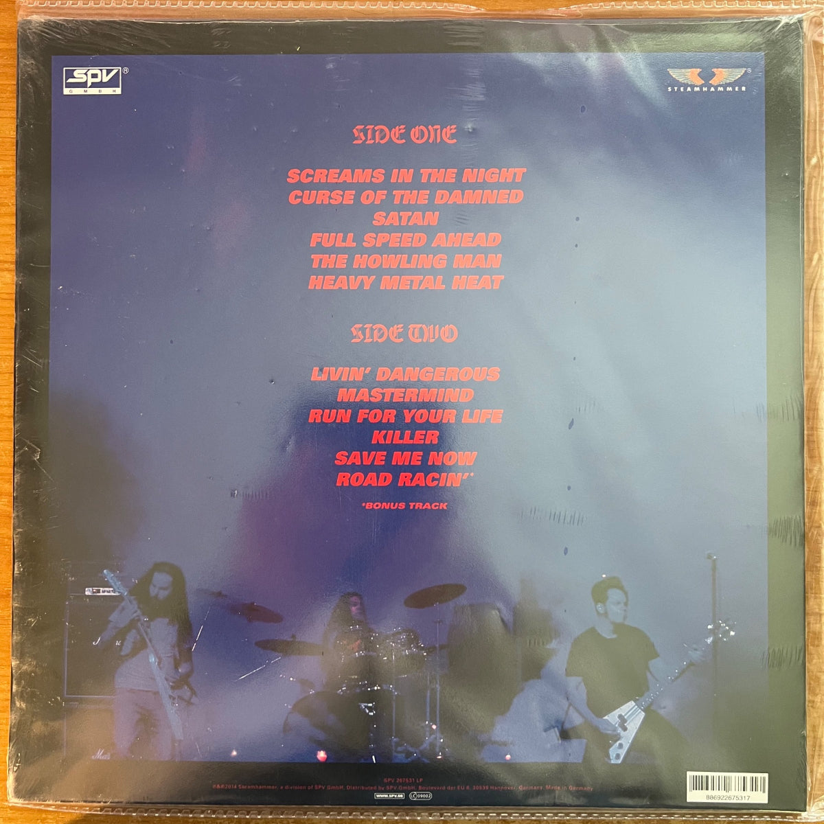 Night Demon - Curse Of The Damned / 1st EU Press. 2015 - Incl. CD - (Mint &amp; Sealed)