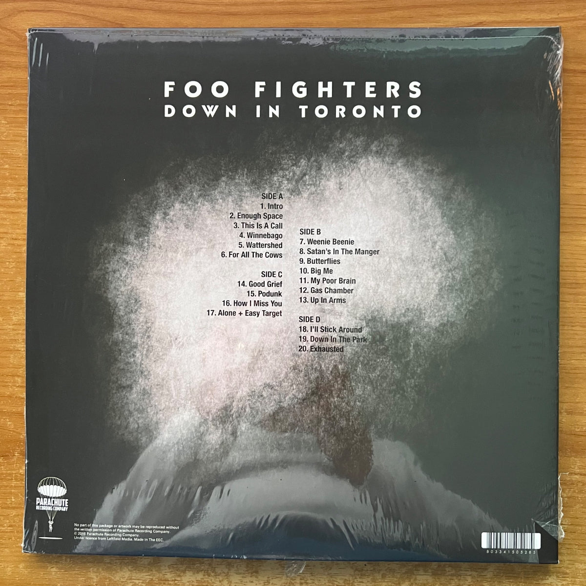 Foo Fighters - Down In Toronto / 2 LP - 1. EU-Press. 2016 - (Mint & Sealed)