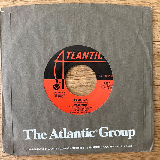 Passport - Rambling / 1. US-Press. 1981 - (VG++/VG+)