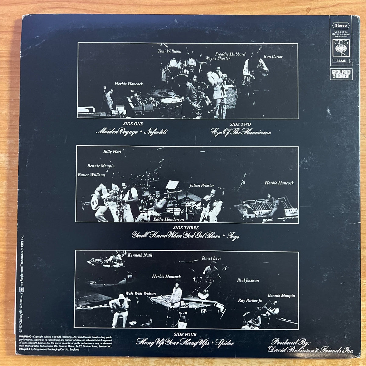 Herbie Hancock - V.S.O.P. / 2 LP - 1. UK-Press. 1977 - (M-/VG+)